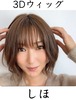 3Dウィッグ 商品名:しほ 百合子ウィッグレミー人毛100%