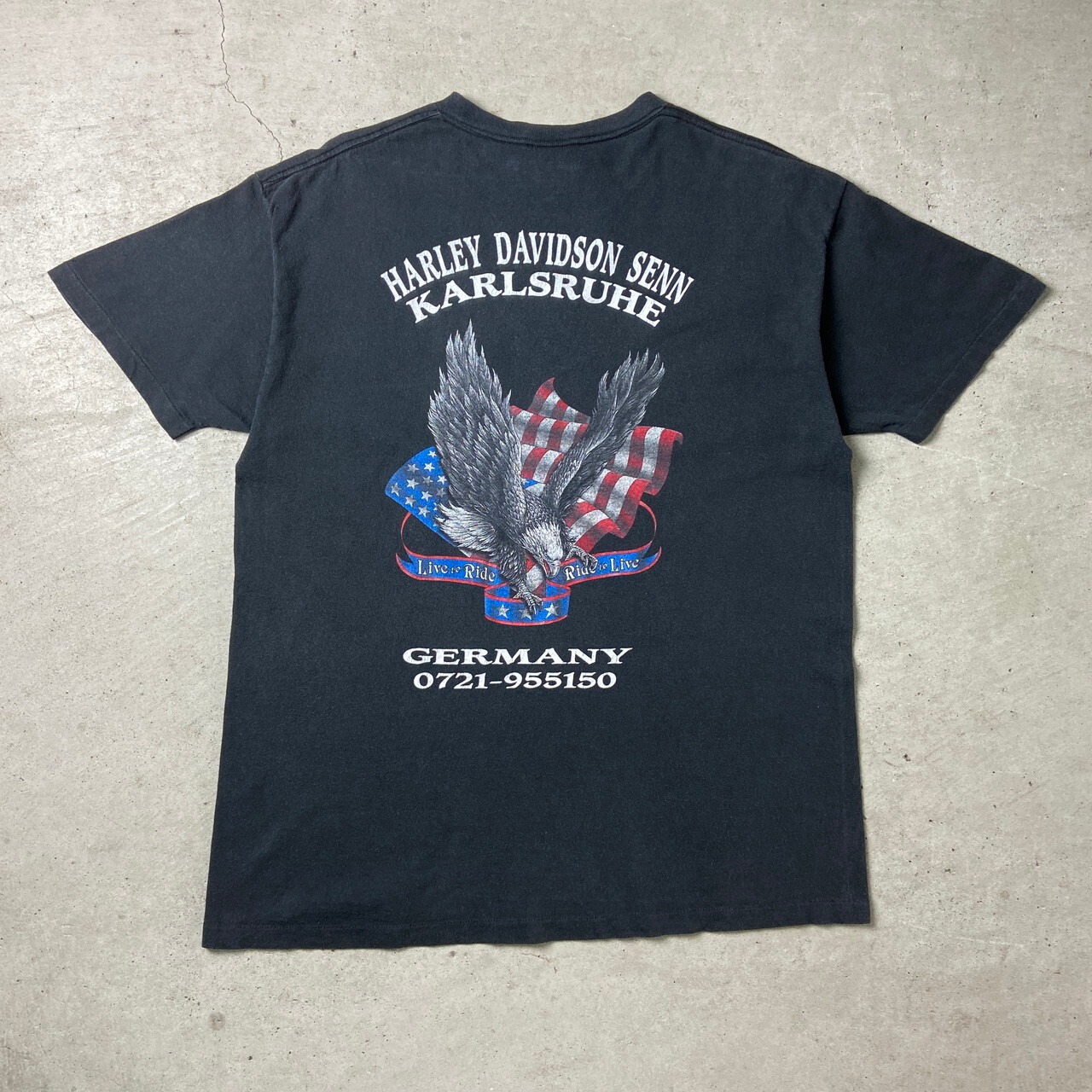 90年代 Harley-Davidson ハーレーダビッドソン オオカミ イーグル ロゴ 