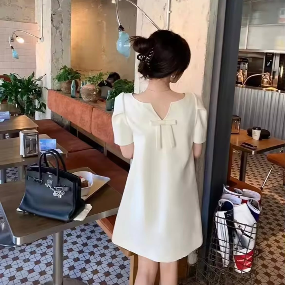 2wayフレンチシックミニワンピース