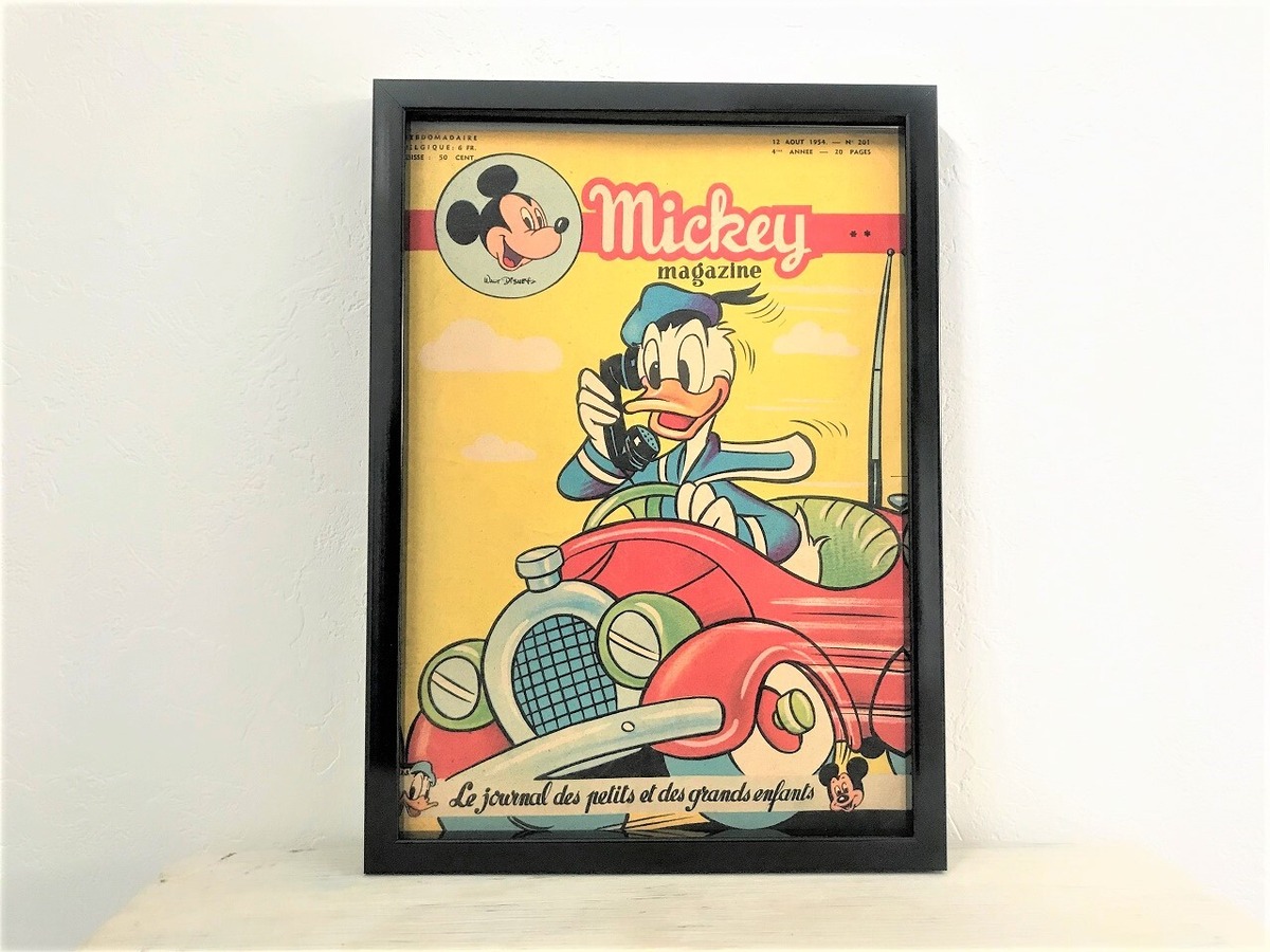 Mickey magazine くさかっ 1951年 フランス ガリ板刷り 