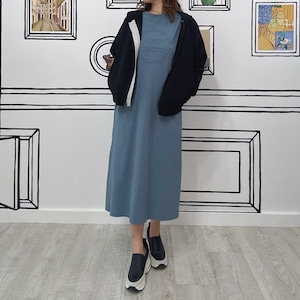 ラメ配色ラインニットパーカー