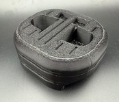 YSエサ皿 16g丸タイプ ハーフカット 2穴