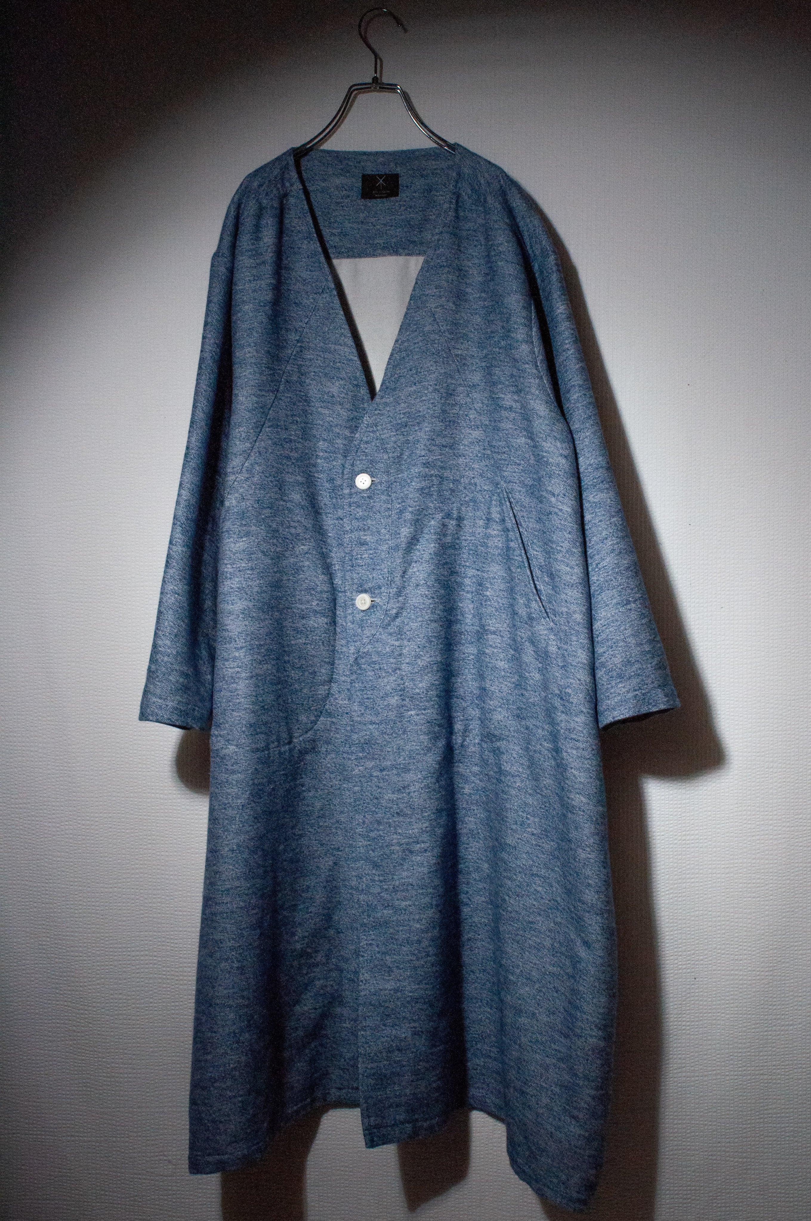 Long-Cardigan (blue)