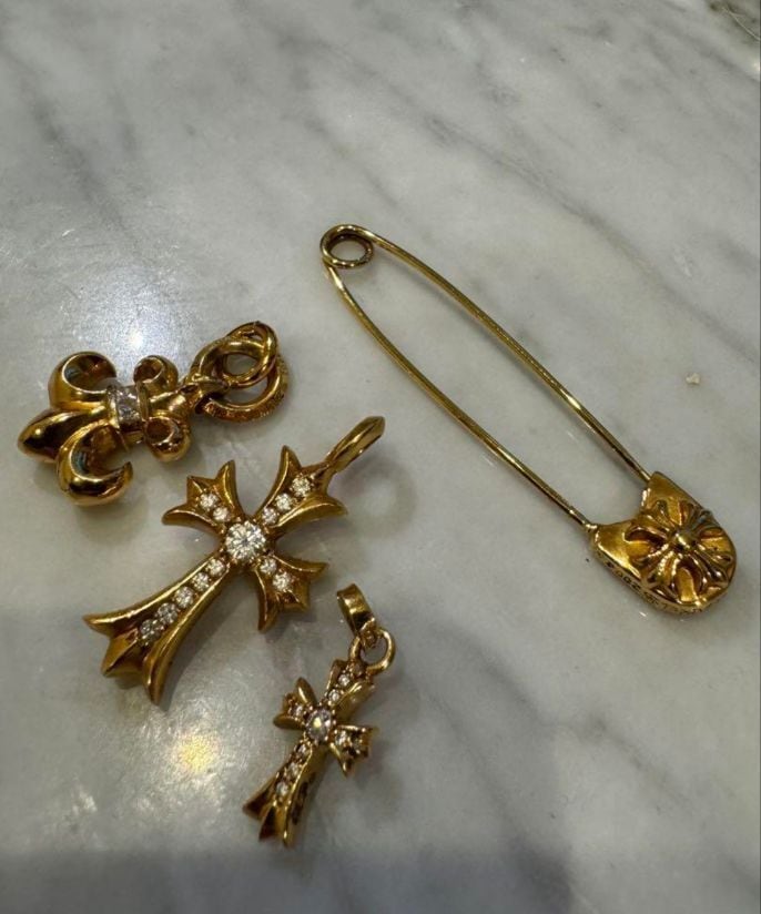 CHROME HEARTS クロムハーツ 4点SET 22k チャーム トップ | chromehearts