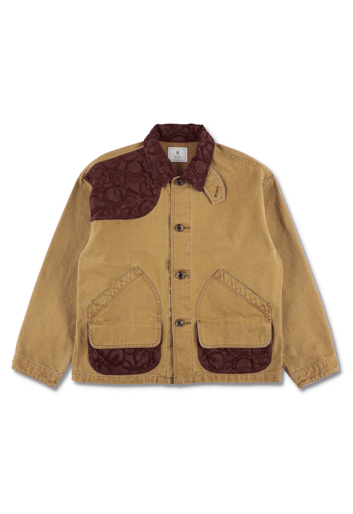 NAJA CORDUROY HUNTING JACKET BEIGE | TUITACI OFFICIAL ONLINE STORE