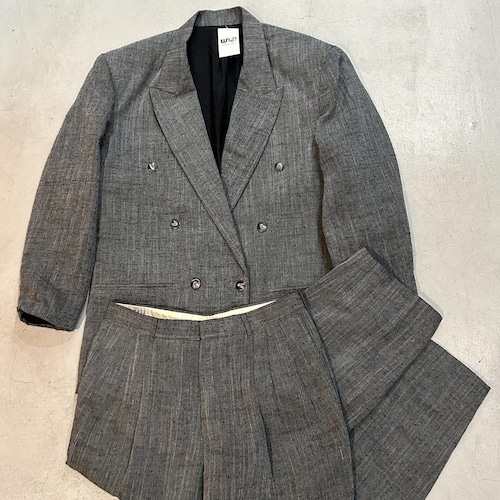 set up‼︎ old CITY STREET double  tailored  jacket & pants【高円寺店】