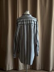 metal stripe design over size remake shirt-4702-5