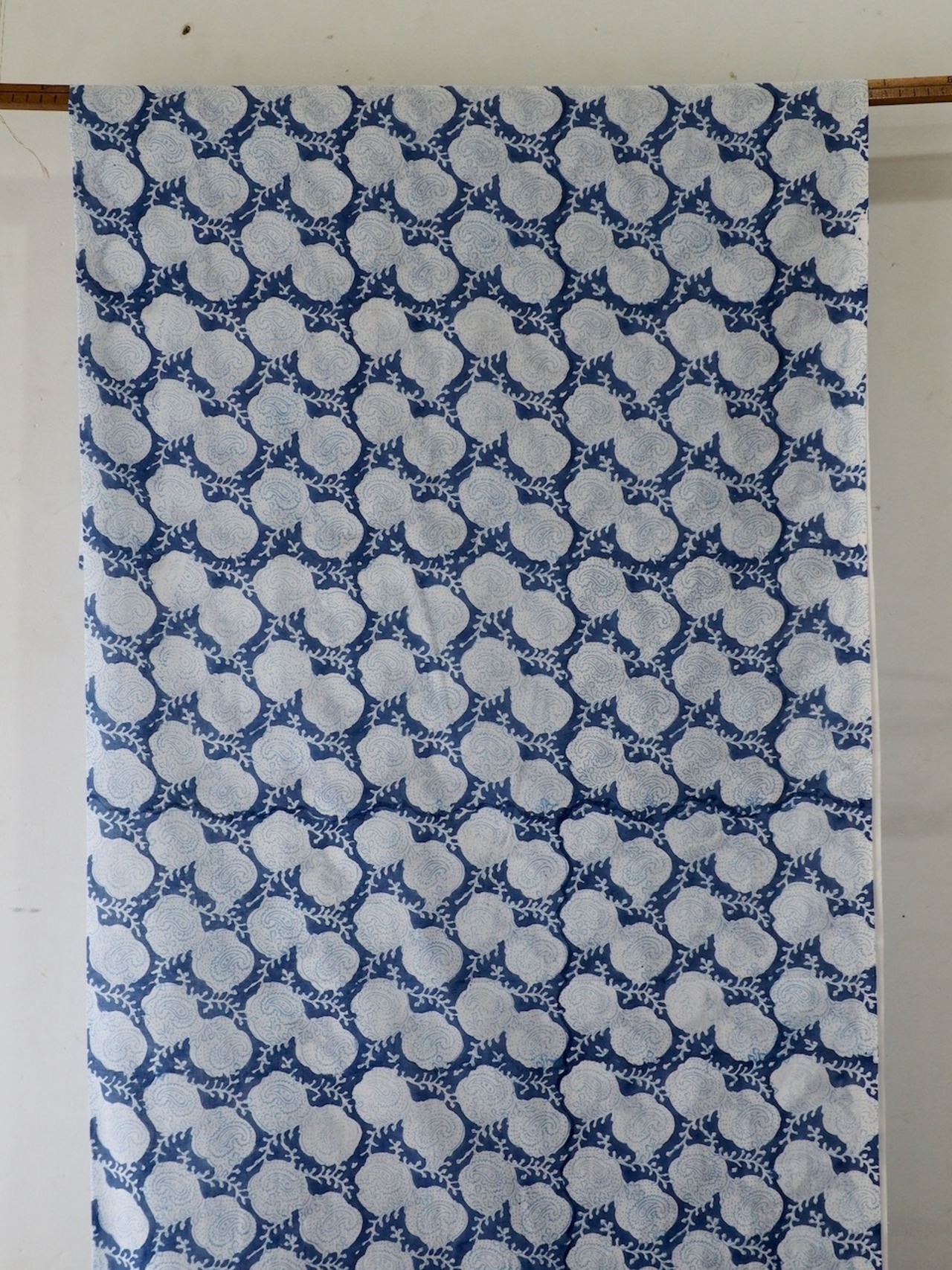 block print fabric d45
