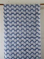 block print fabric d45