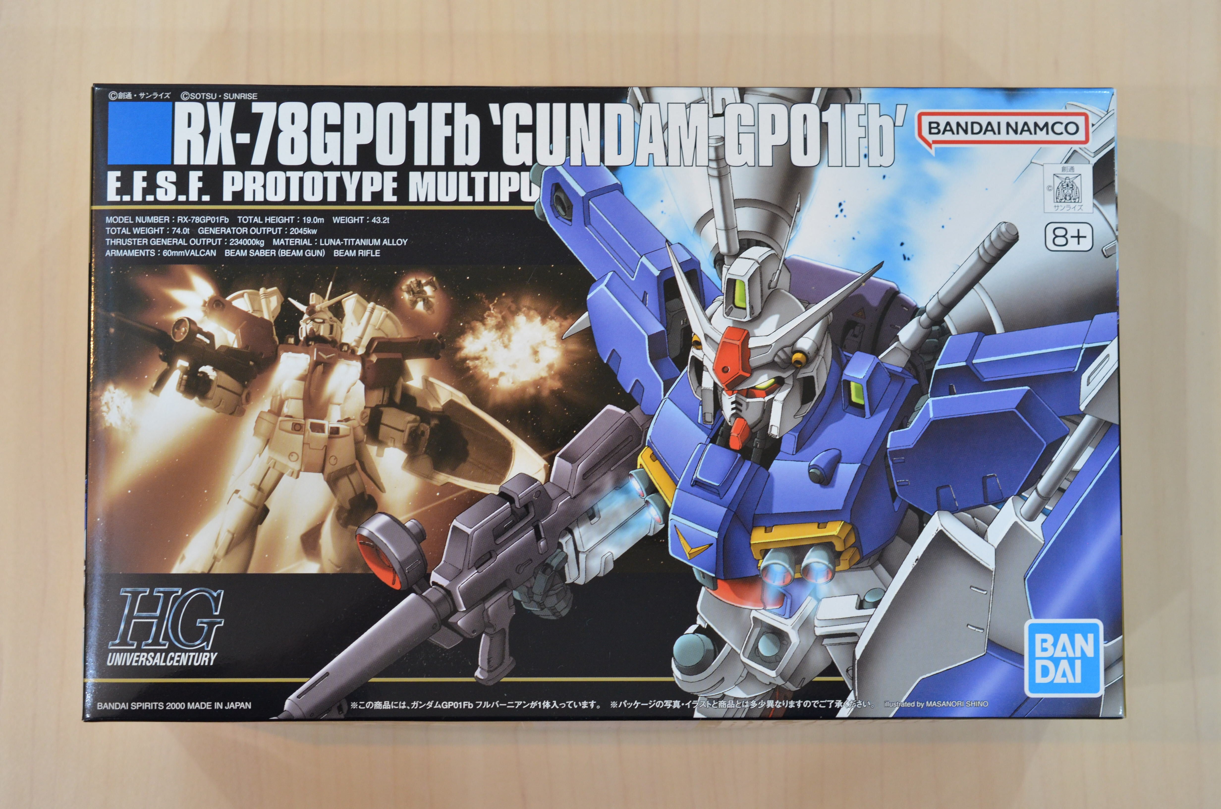 Bandai 1⁄144 HGUC 018 Gundam GP-01FB 0083