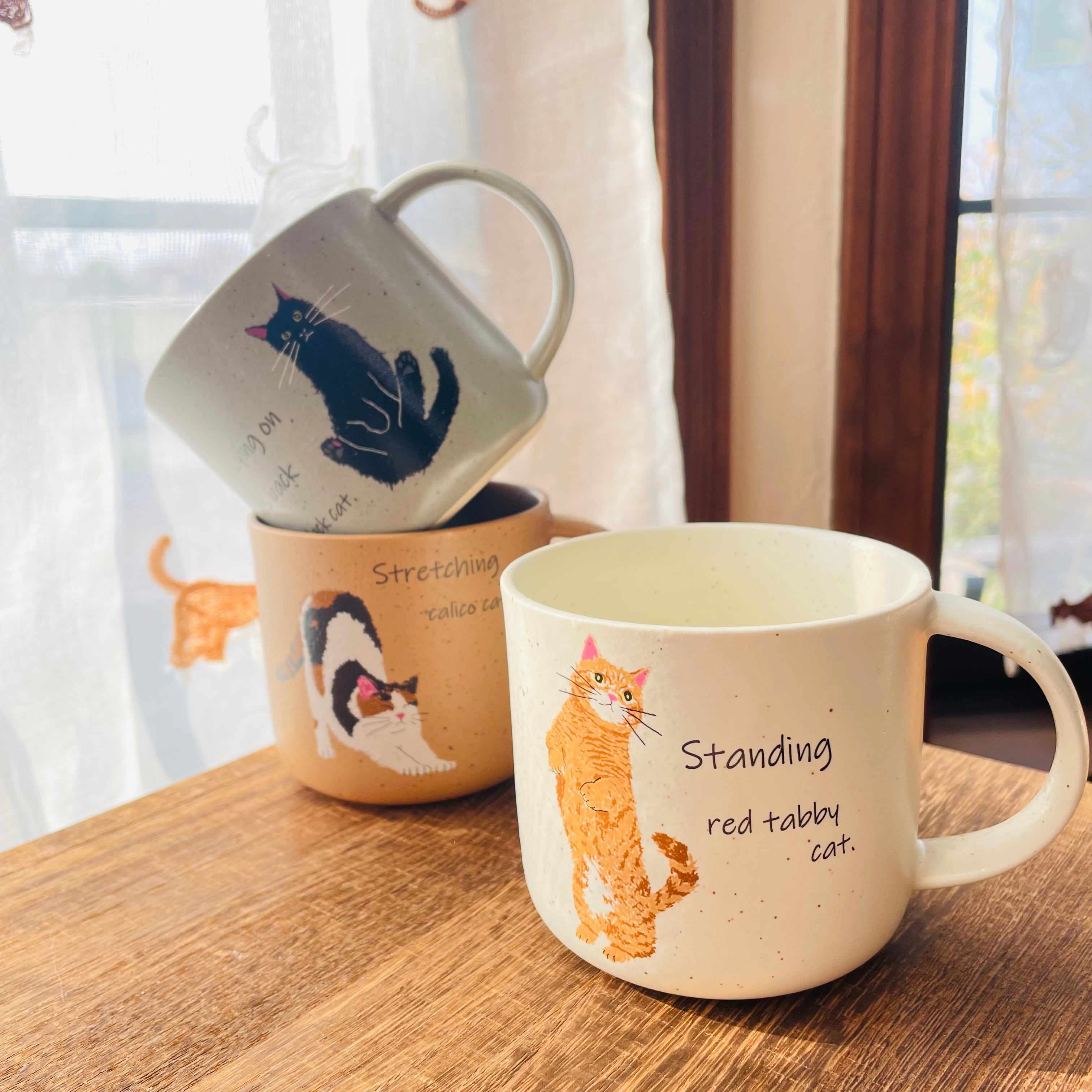 ☆マグカップ｜CYAMEKKE(チャメッケ)| 猫 ねこ ネコ 猫雑貨 猫グッズ かわいい  プレゼント 贈り物 おうち時間 おうちカフェ