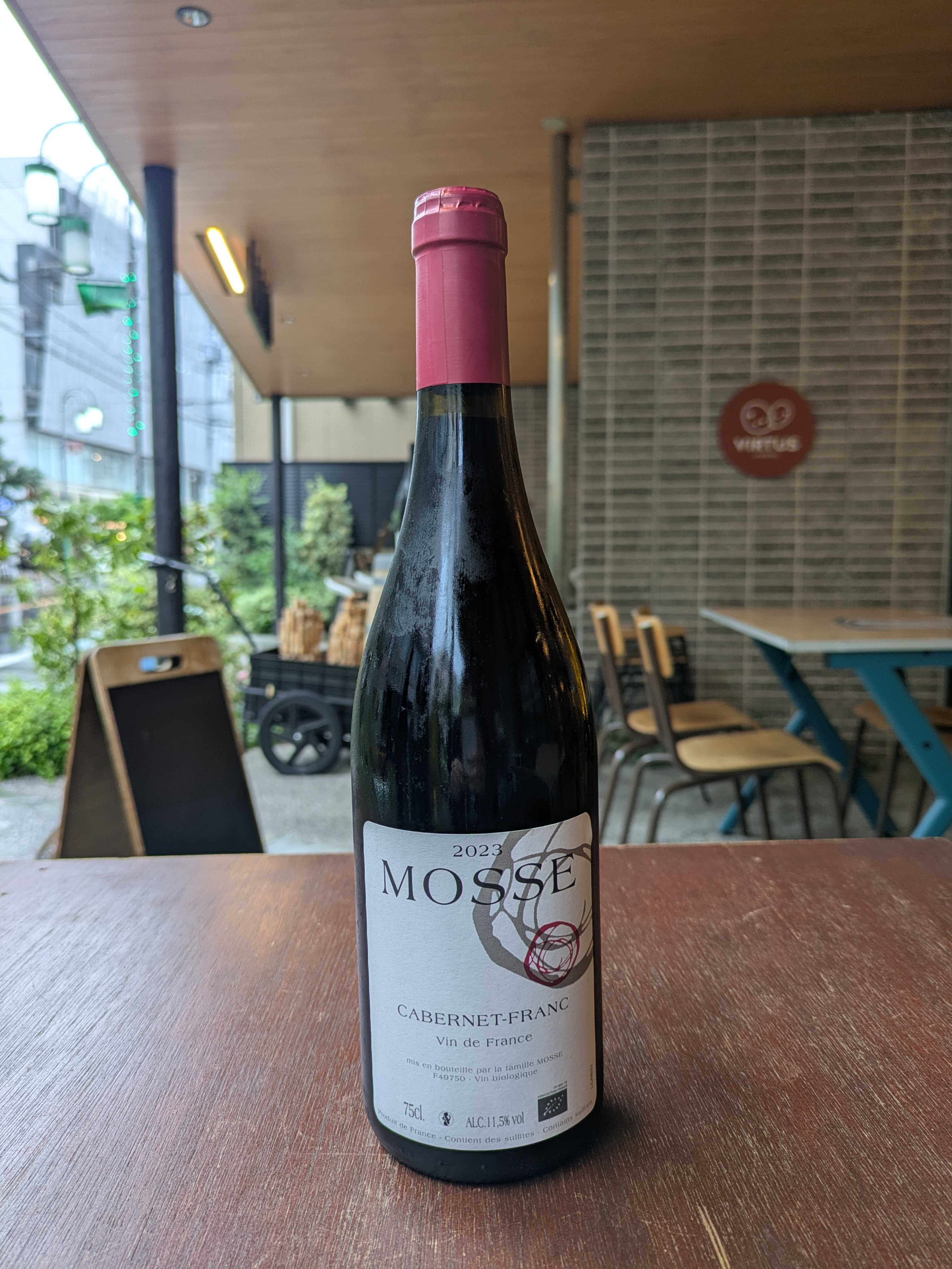 2023 CABERNET FRANC / DOMAINE MOSSE【フランス・ロワール】