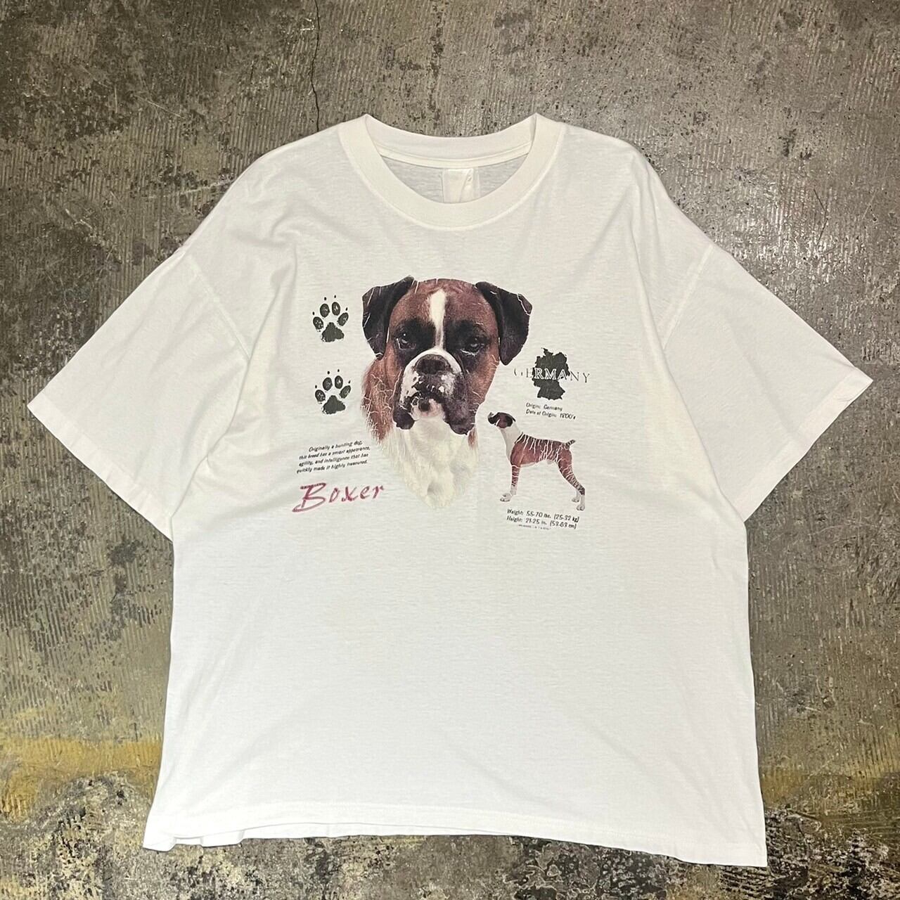 00s Dog Print Tee "Boxer"