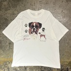 00s Dog Print Tee "Boxer"