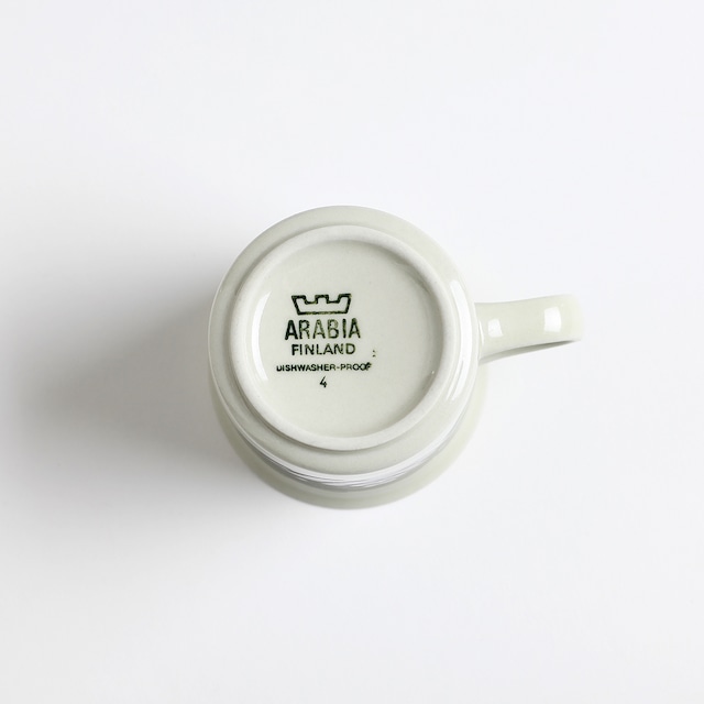 ARABIA アラビア Anemone アネモネ 70mm コーヒー カップ＆ソーサー - 19 北欧ヴィンテージ