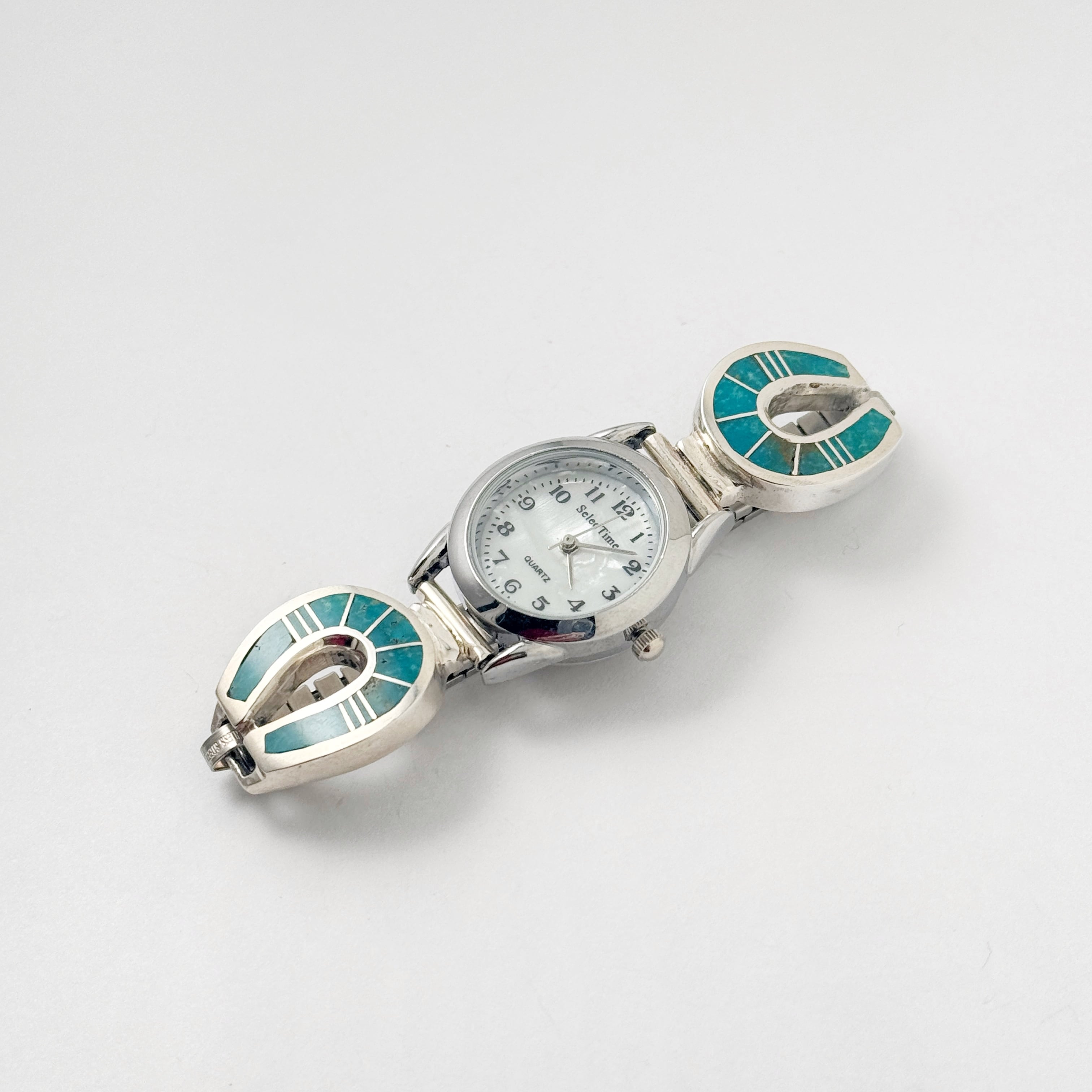 Indian Jewelry》ウォッチ（時計）キングマン ターコイズ ホースシュー