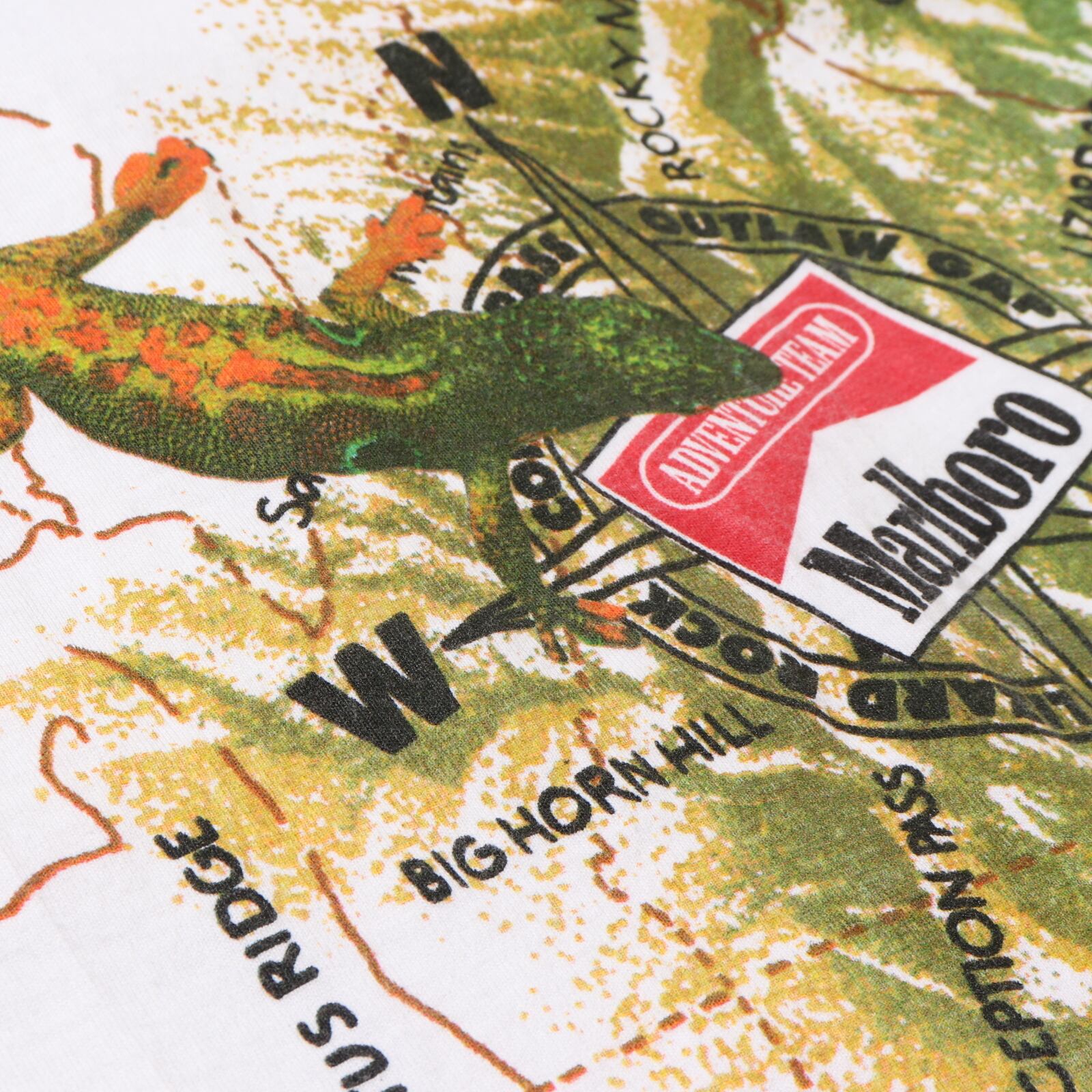 デッドストック XL Marlboro シングルステッチ トカゲ Tシャツ  