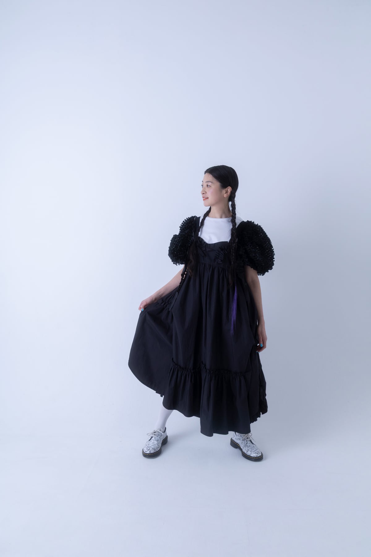 VARIOUS FRILL DRESS / LL | frankygrow concept shop