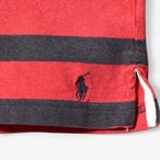 90s POLO by Ralph Lauren ボーダー ラガーシャツ ポロシャツ