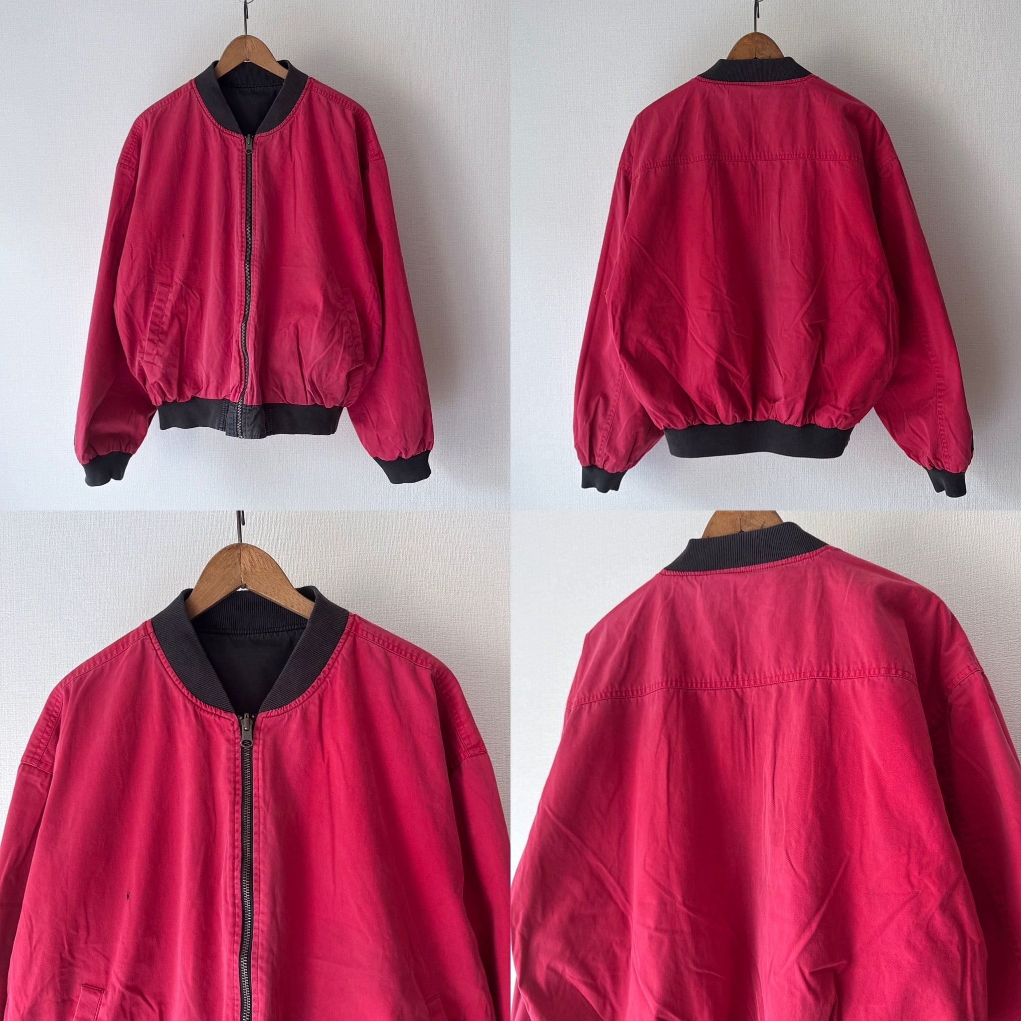 90's Marlboro Reversible Bomber Jacket マルボロ ボンバージャケット