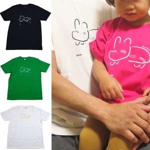 Rainbow バスケス坂田幸代さんデザイン Tシャツ 大人サイズ　オーガニックコットン100%