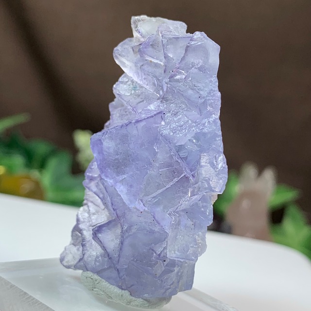 14.幻想的な色合い☆ヤオガンシャン産・ブルーフローライト原石