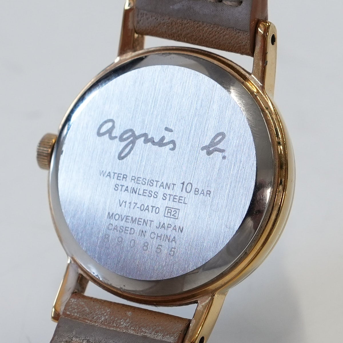 agnes b. アニエスベー マルチェロ レディース 腕時計 USED美品