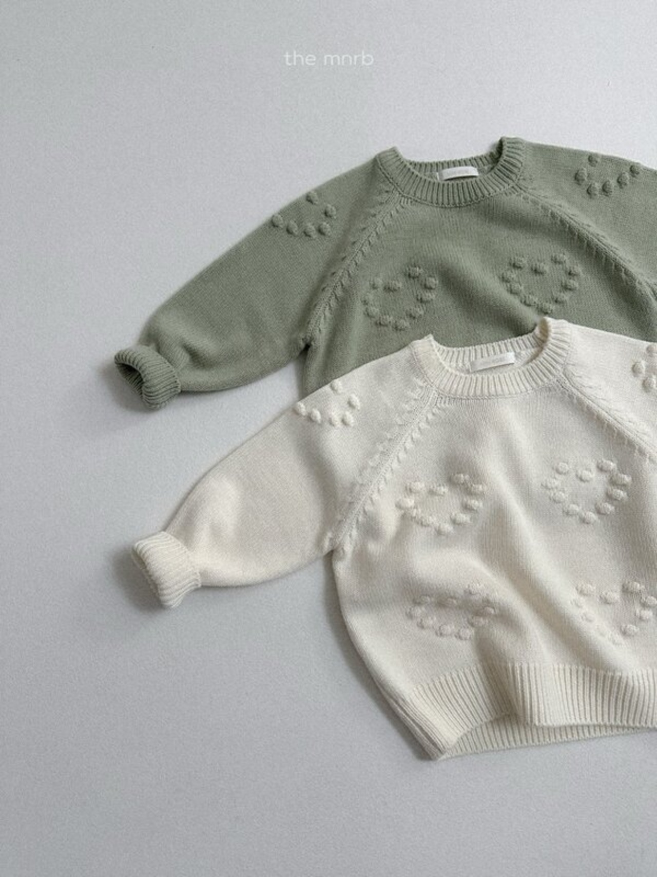 minirobe 26/SS Love eyelet knit