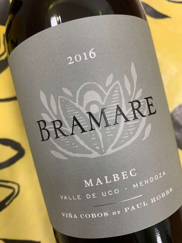 ブラマーレ マルベック ヴァジェ・デ・ウコ 　2016　ヴィーニャ・コボス　赤ワイン
