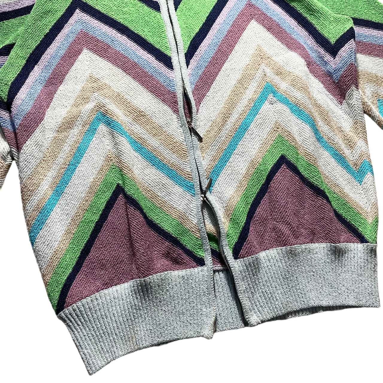 MISSONI cotton × linen drivers knit