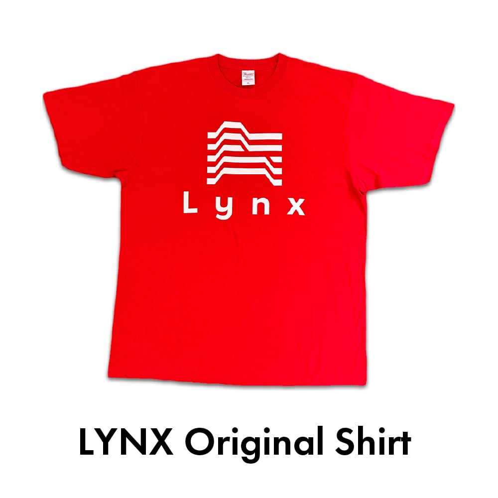 Lynx赤 LYNX オリジナルTシャツ 赤 | オンラインショップLynx