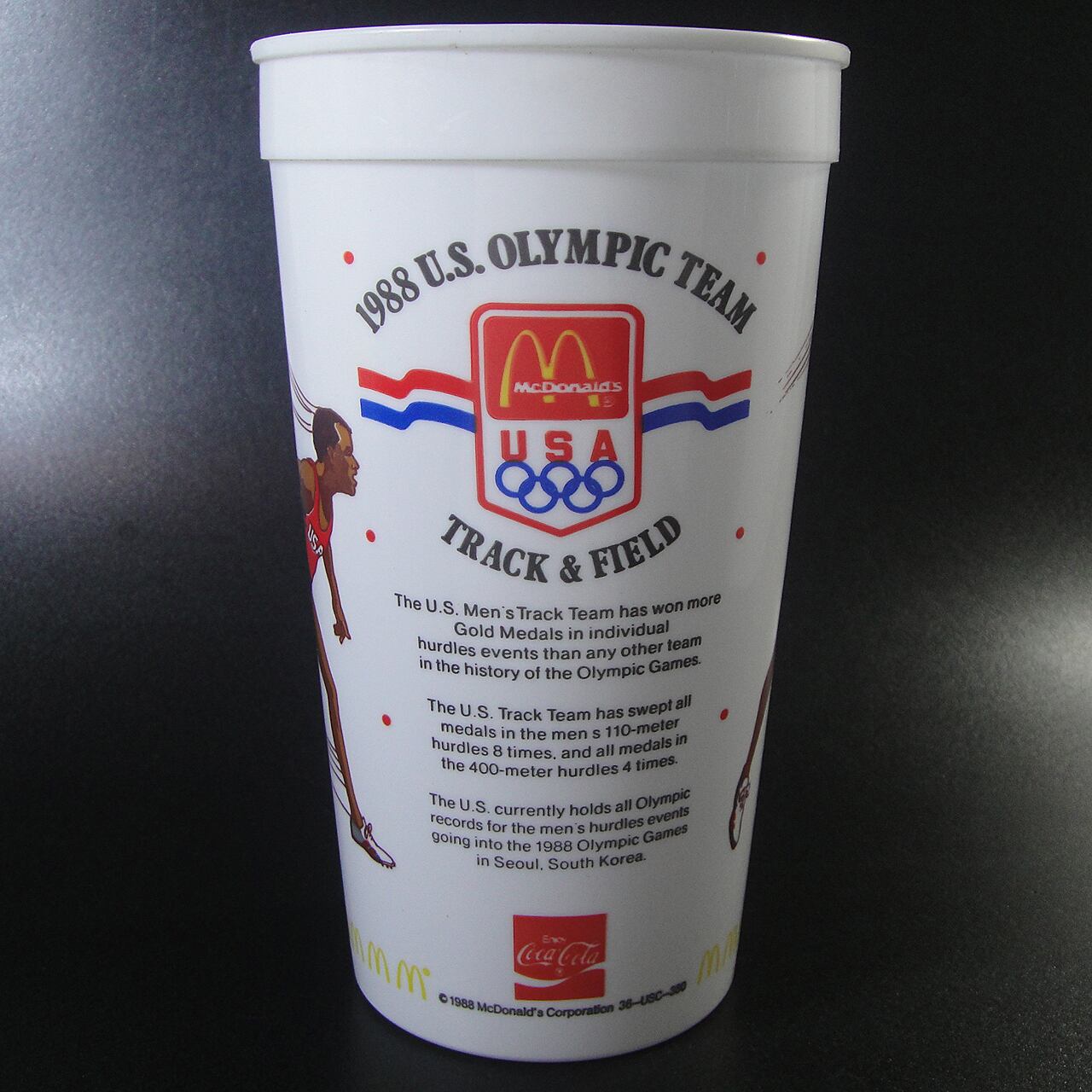 80'sアメリカ マクドナルド コカ・コーラ ソウルオリンピック記念