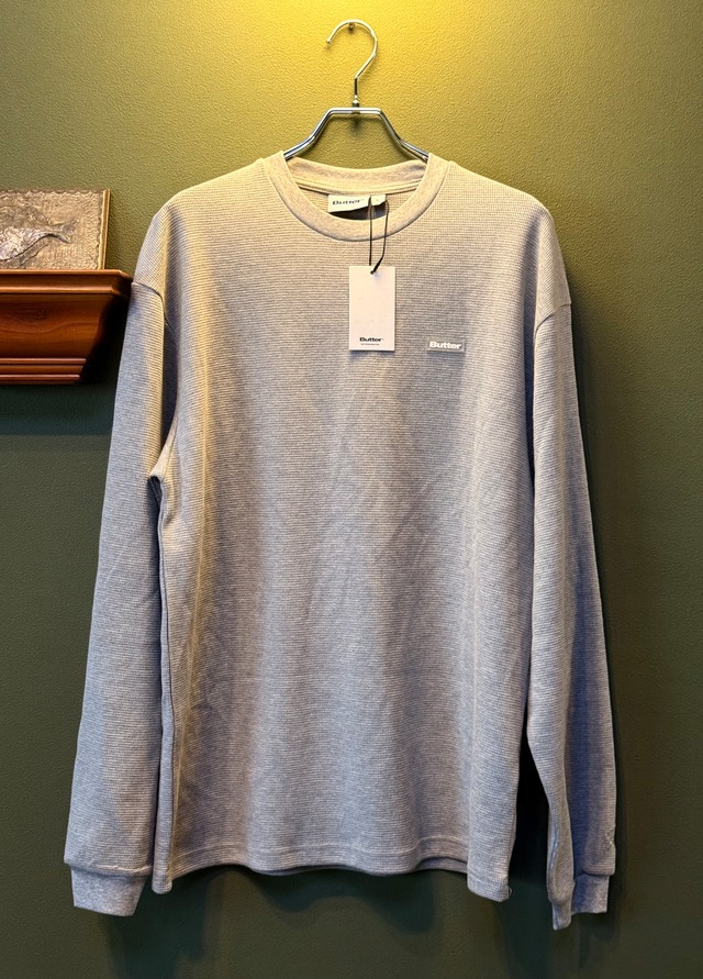 “Butter Goods” Waffle Thermal Shirt