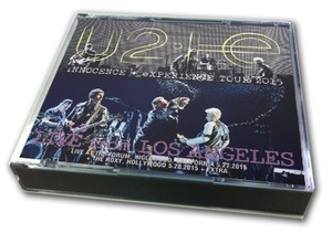 NEW  U 2 iNNOCENCE + eXPERIENCE TOUR 2015 : LIVE from LOS ANGELES   3CDR  Free Shipping