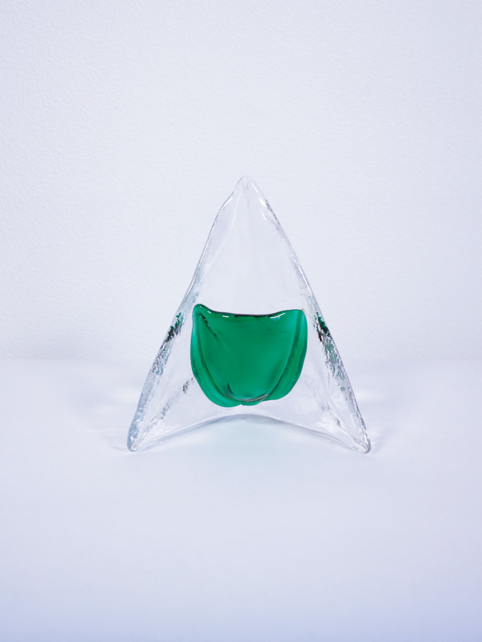 Emerald Triangle Art vase