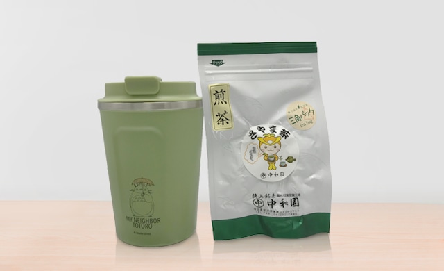 数量限定！トトロ タンブラー（350ml）狭山茶ティーバッグセット