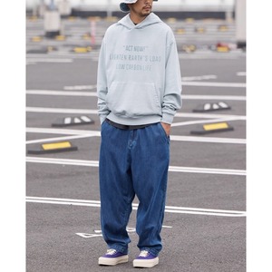 Printed message hoodie 1125