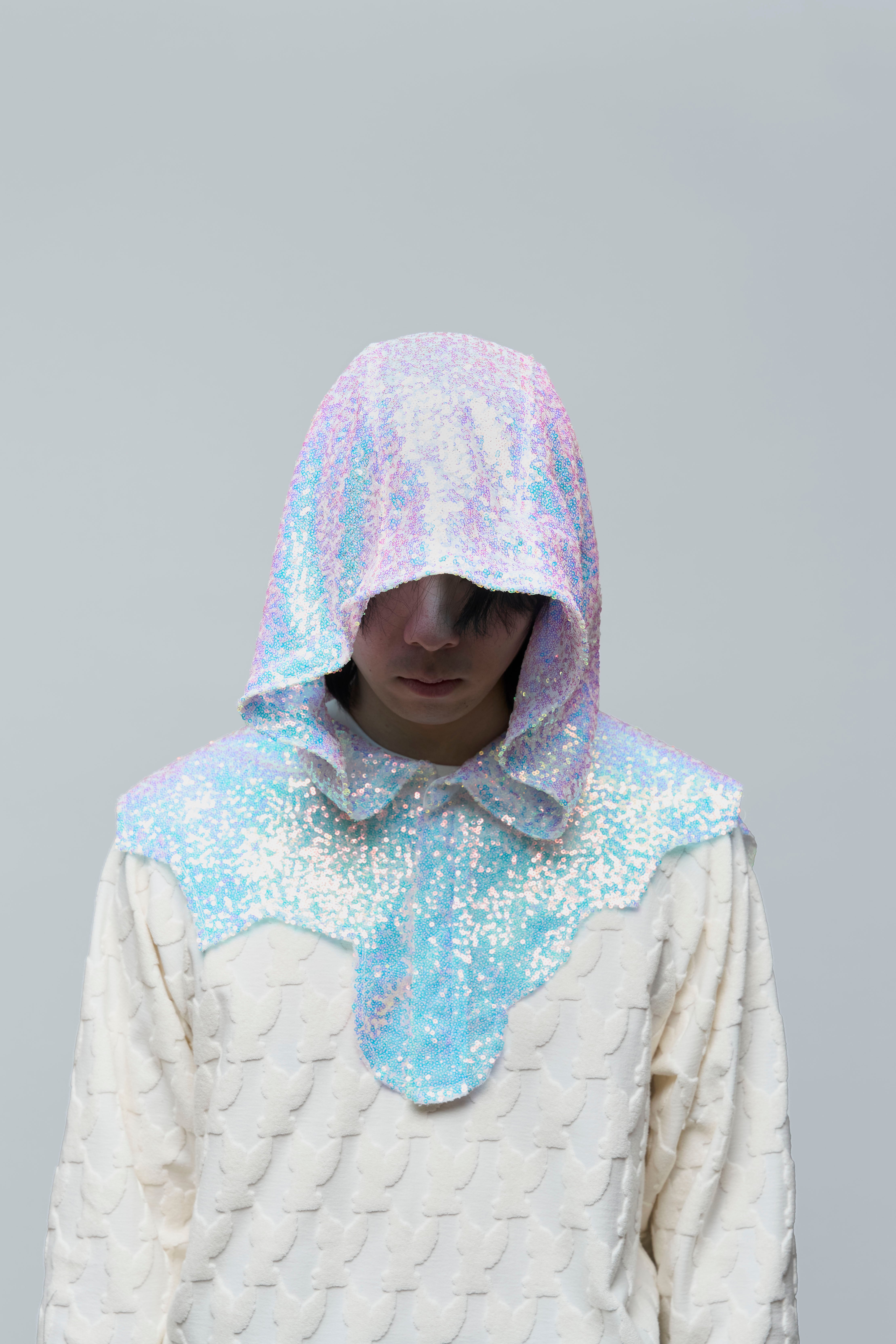 小物 MASU / RAGGED SEQUINS MINI CAPE MASU ragged sequins mini cape