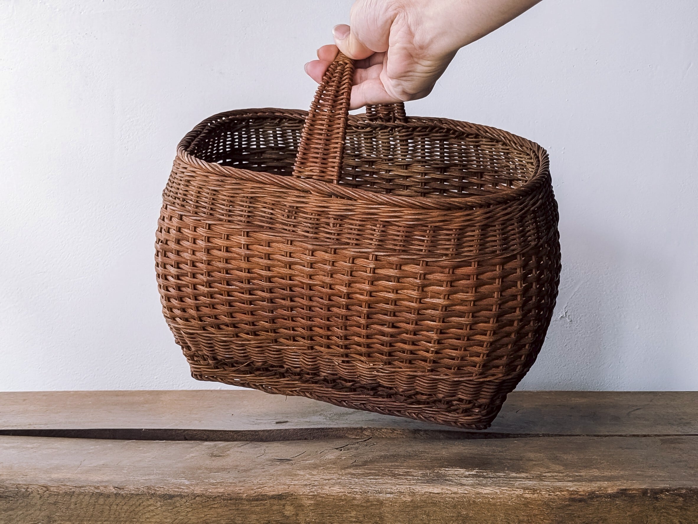 古い籐籠 | mimiy shouten