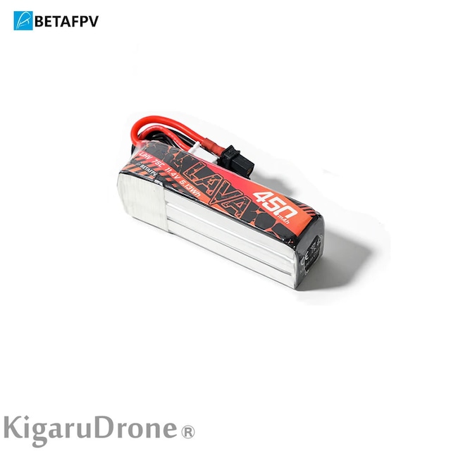 【3S 450ｍAh 75C Lipo】BetaFPV LAVA 3S 450mAh 75C Battery with XT30 コネクター