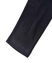 ロッキンスカルエンブロイダリーL/SベーシックTシャツ (BLACK) CQ-47080