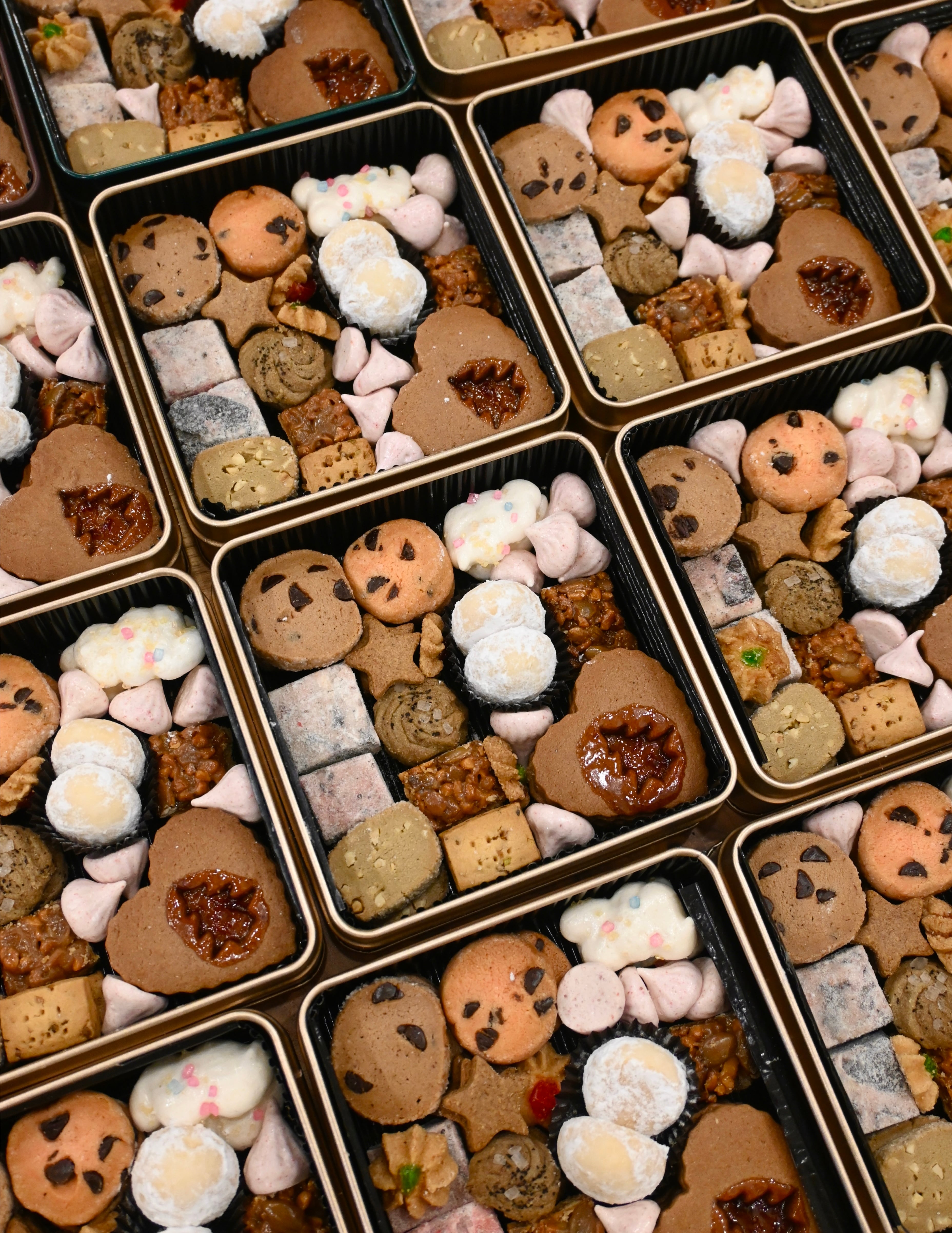 クリスマスクッキー缶