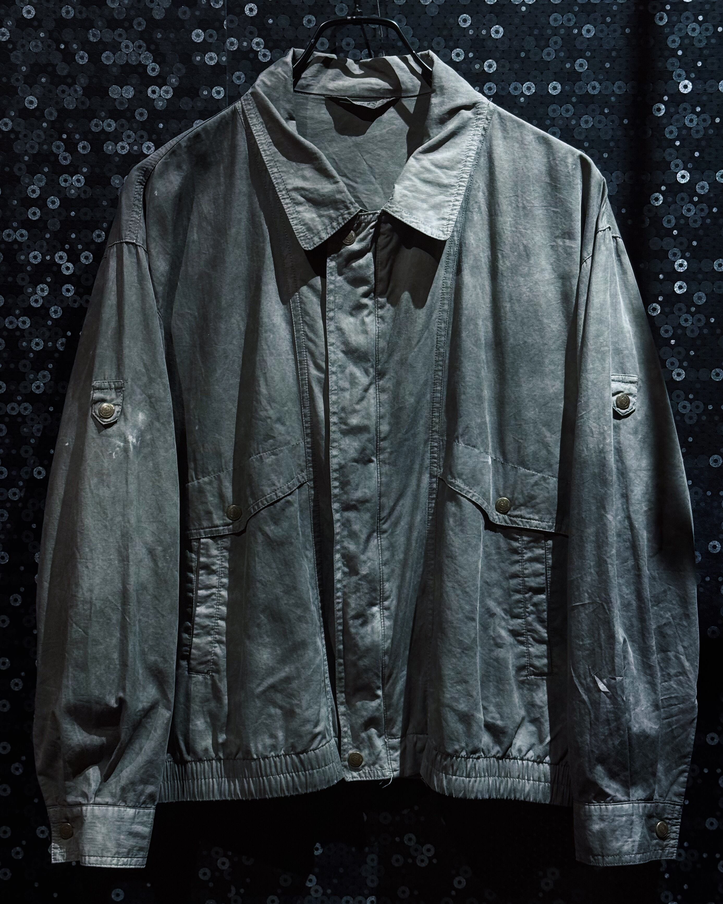 【ÆIEM】“渇”“染” Ink Dyed Utility Blouson