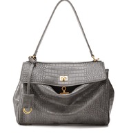 クロコダイル柄ショルダーバッグ