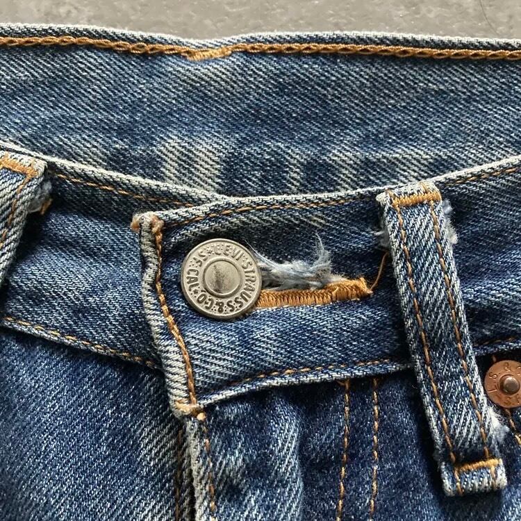 W29 L34】90's Levis 704Z-XX リーバイス 140周年 ボタン裏刻印J09