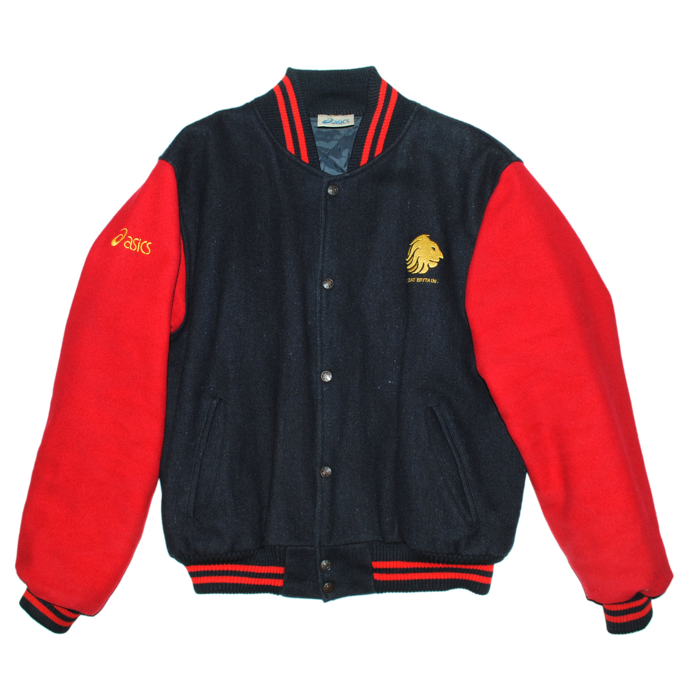 asics』UK 80-90s varsity jacket | excube.e_shop