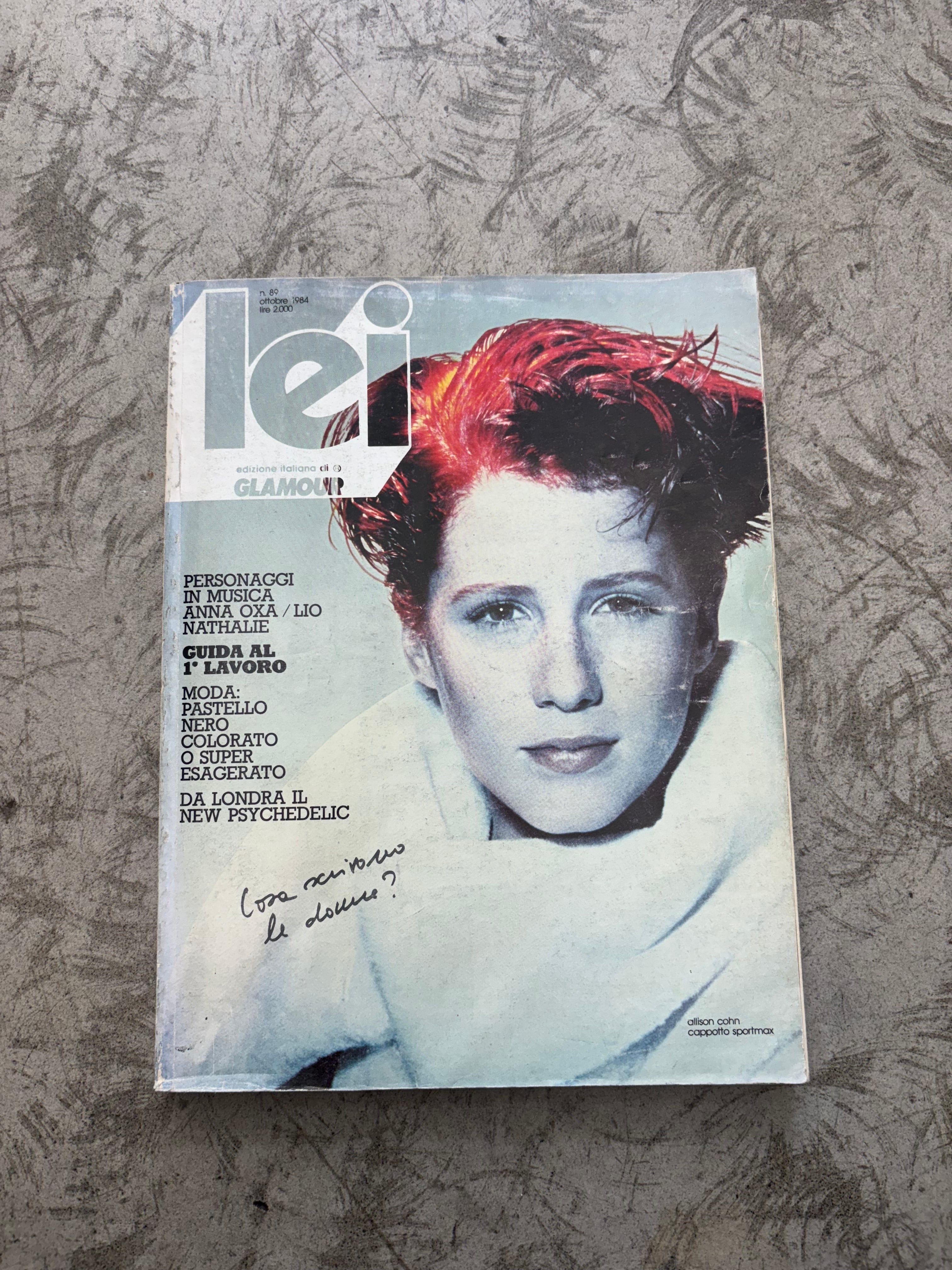 LEI レイマガジン 1991年 イタリア語 雑誌 傷あり lei 1990 December / 1991 February / 1991 December | 帽子堂