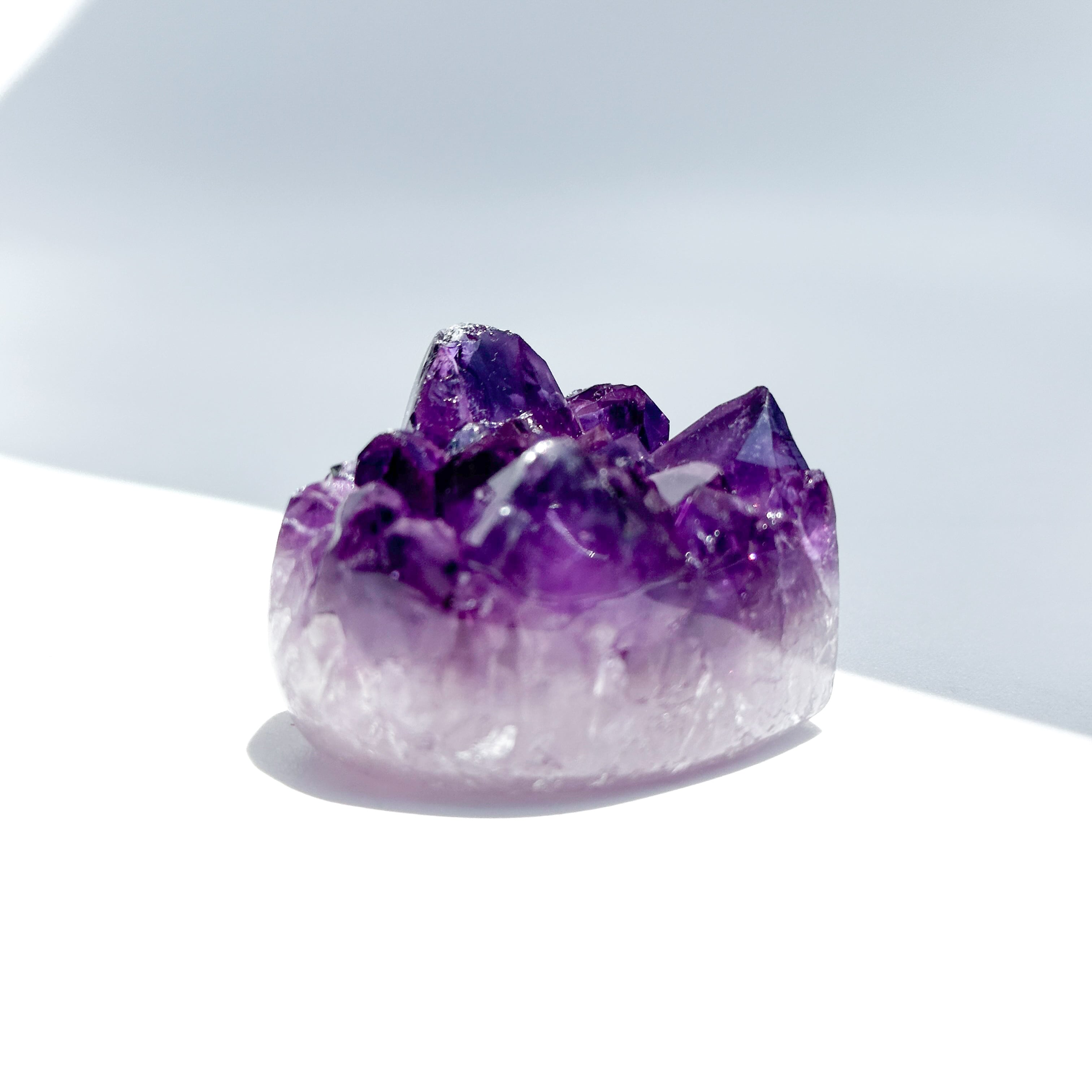 ウルグアイ産アメジスト ハート11◇ Amethyst ◇天然石・鉱石