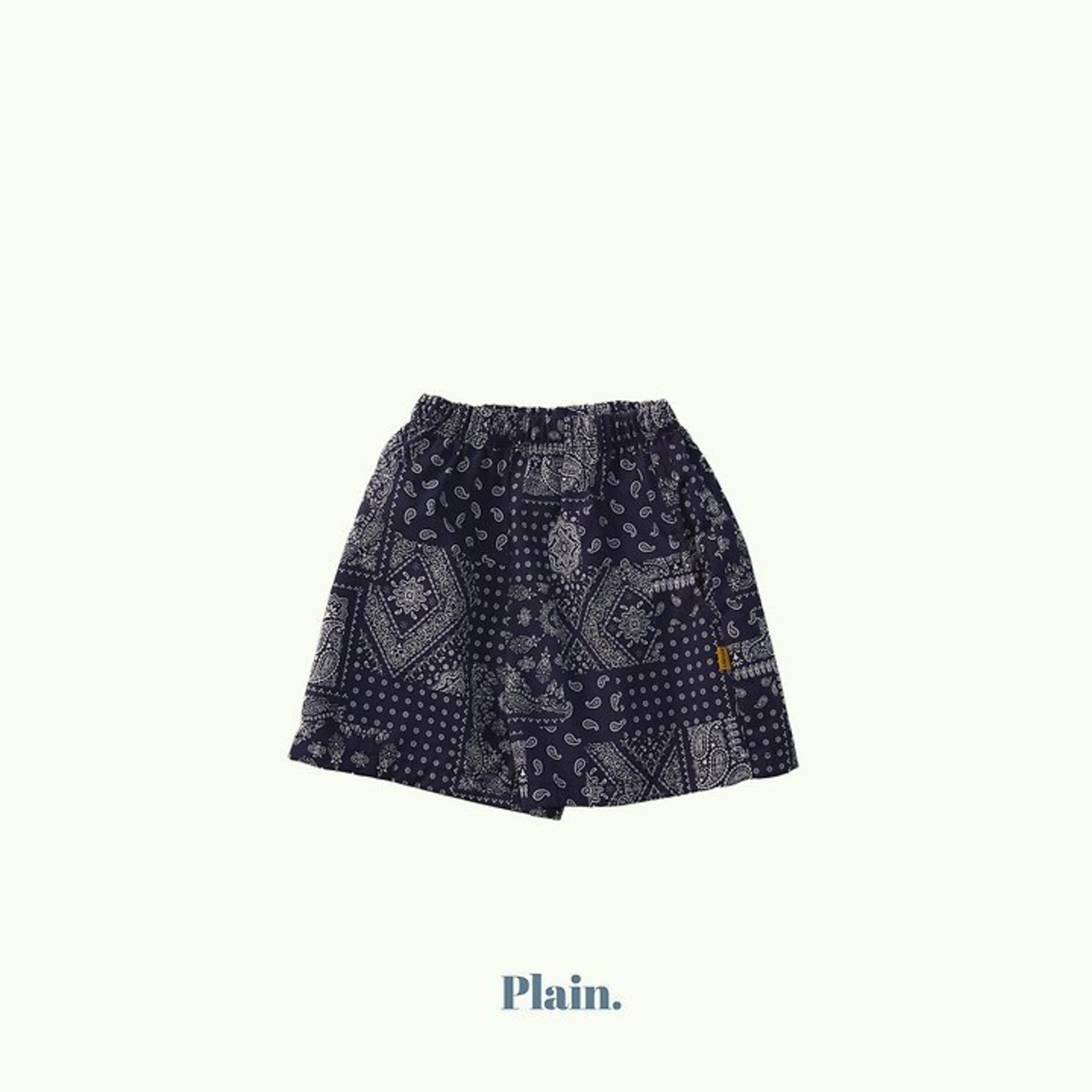 【取寄/韓国直送】Plain. 26/SM ペイズリーハーフパンツ｜夏服｜韓国子供服