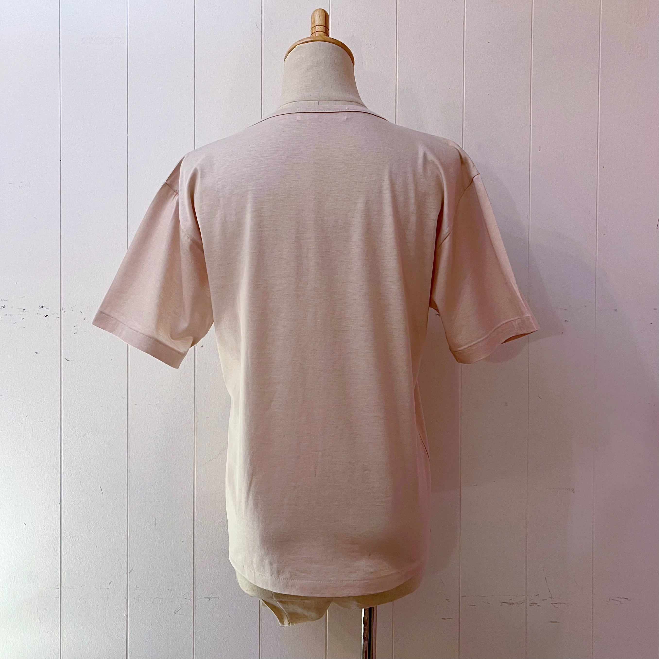 ribbon rose beige T-shirt